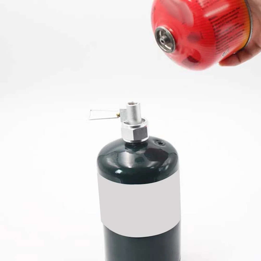 

Gas Tank Adapter Mutual Charging Valve High-Grade Copper Alloy Portable Liquefied Propane Filling Head for Camping BBQ Flat