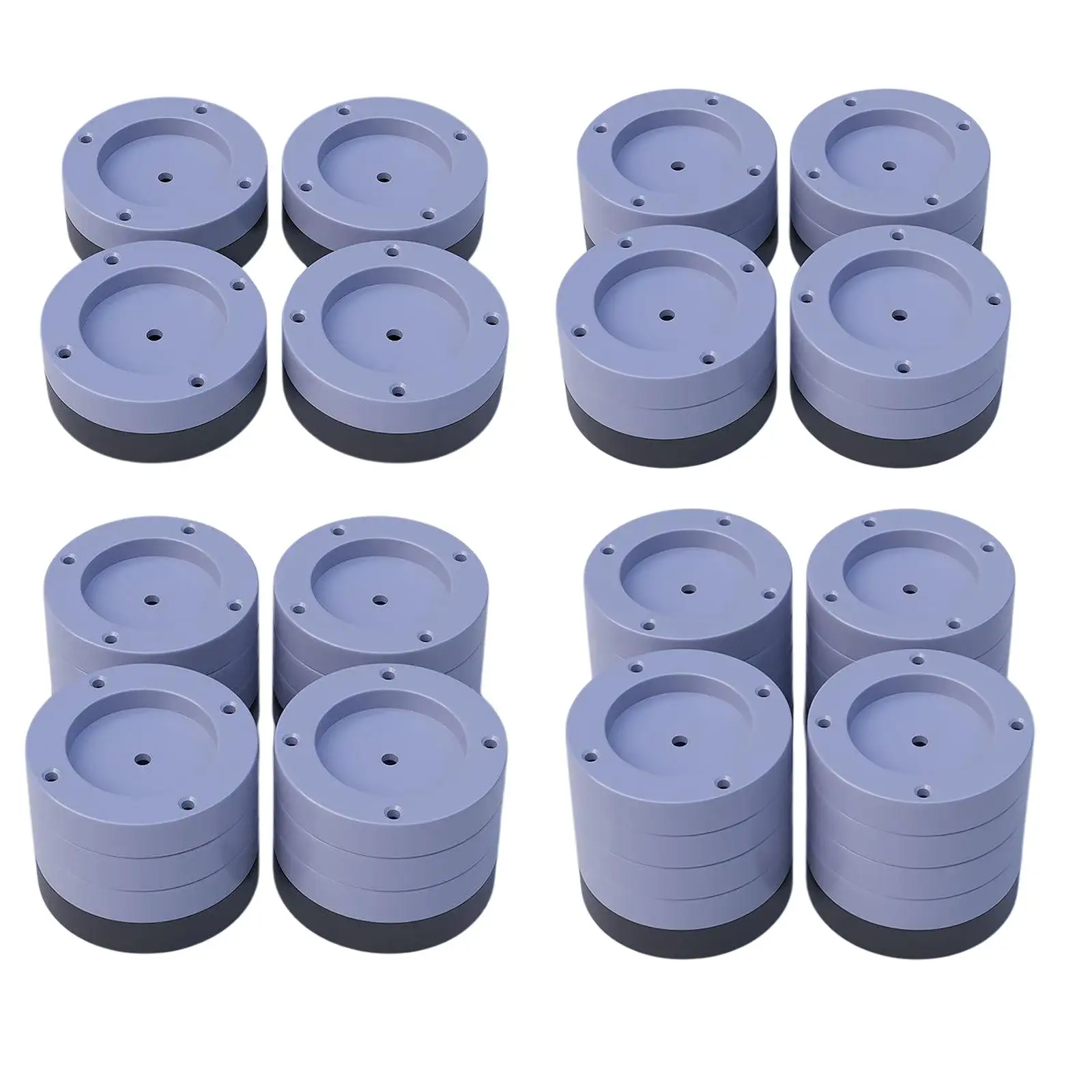 4 Non-skid Rubber Washing Machine Shock Anti Vibration Pads Washer Mat