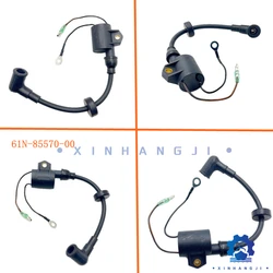61N-85570-00 Ignition Coil Assy For Yamaha Outboard 20HP 25HP 30HP 2T Tohatsu 40-120HP 61N-85570-10，63D-85570-00
