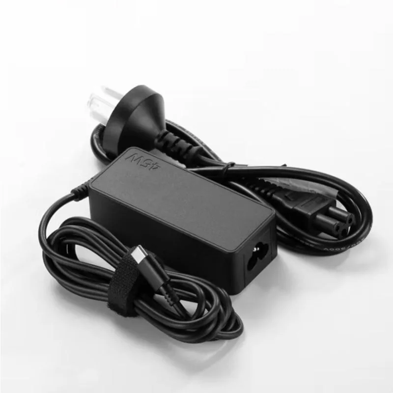 PD 45W 20V 2.25A Type USB C Laptop AC Power ​Charger Adapter for Lenovo C330 S330 C340 S340 100E T480 T480S T580 T580S E480 Etc.