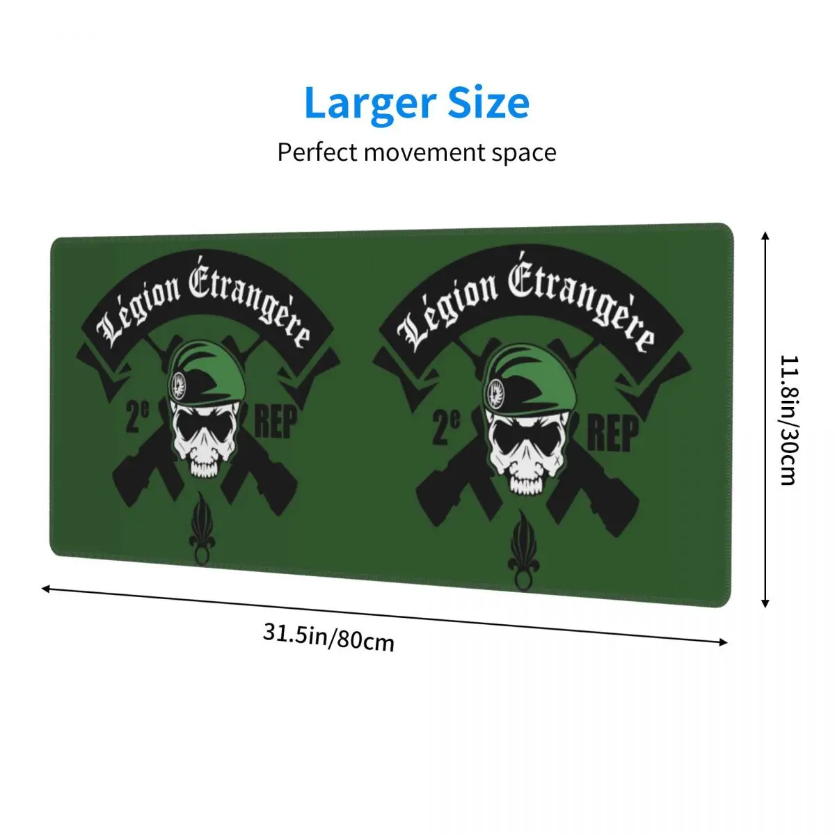 Large Mouse Pad Legion Etrangere Foreign France Military Gamer PC Laptop Mats Keyboard Carpet Computer Gaming Office Desk Mat