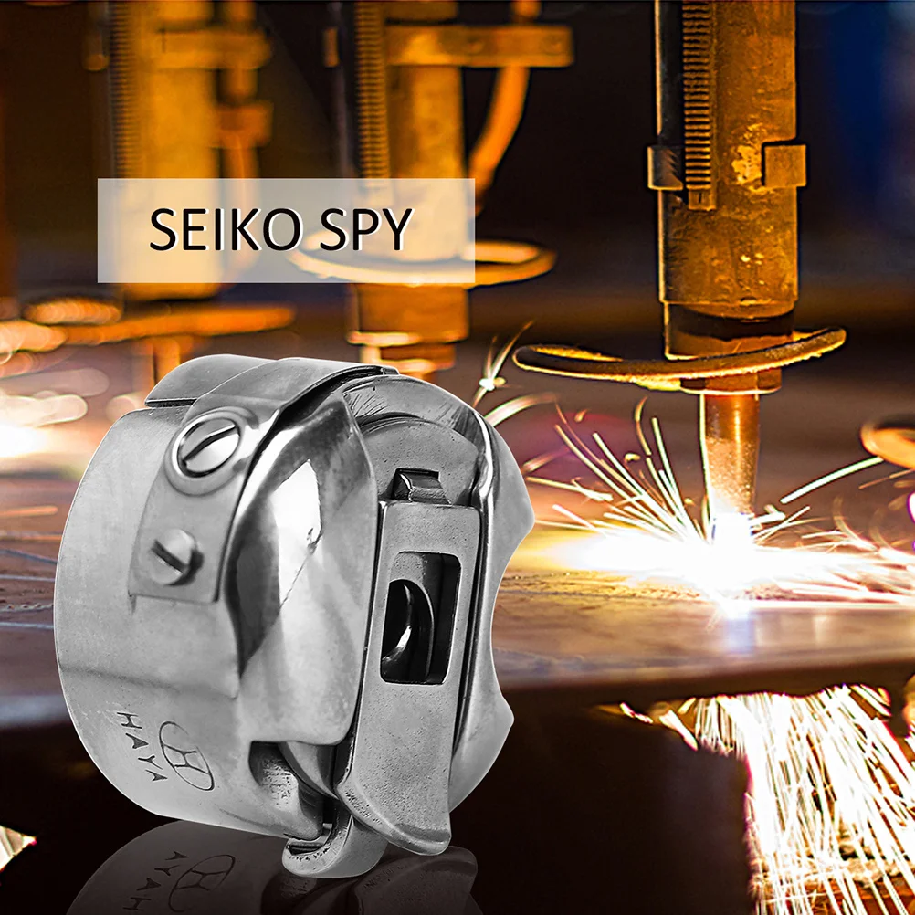 

3Pcs Durable Metal Bobbin Case Ecofriendly Sturdy Lightweight Easy Install Sewing Machine Accessory Replacement Flat Car Shuttle