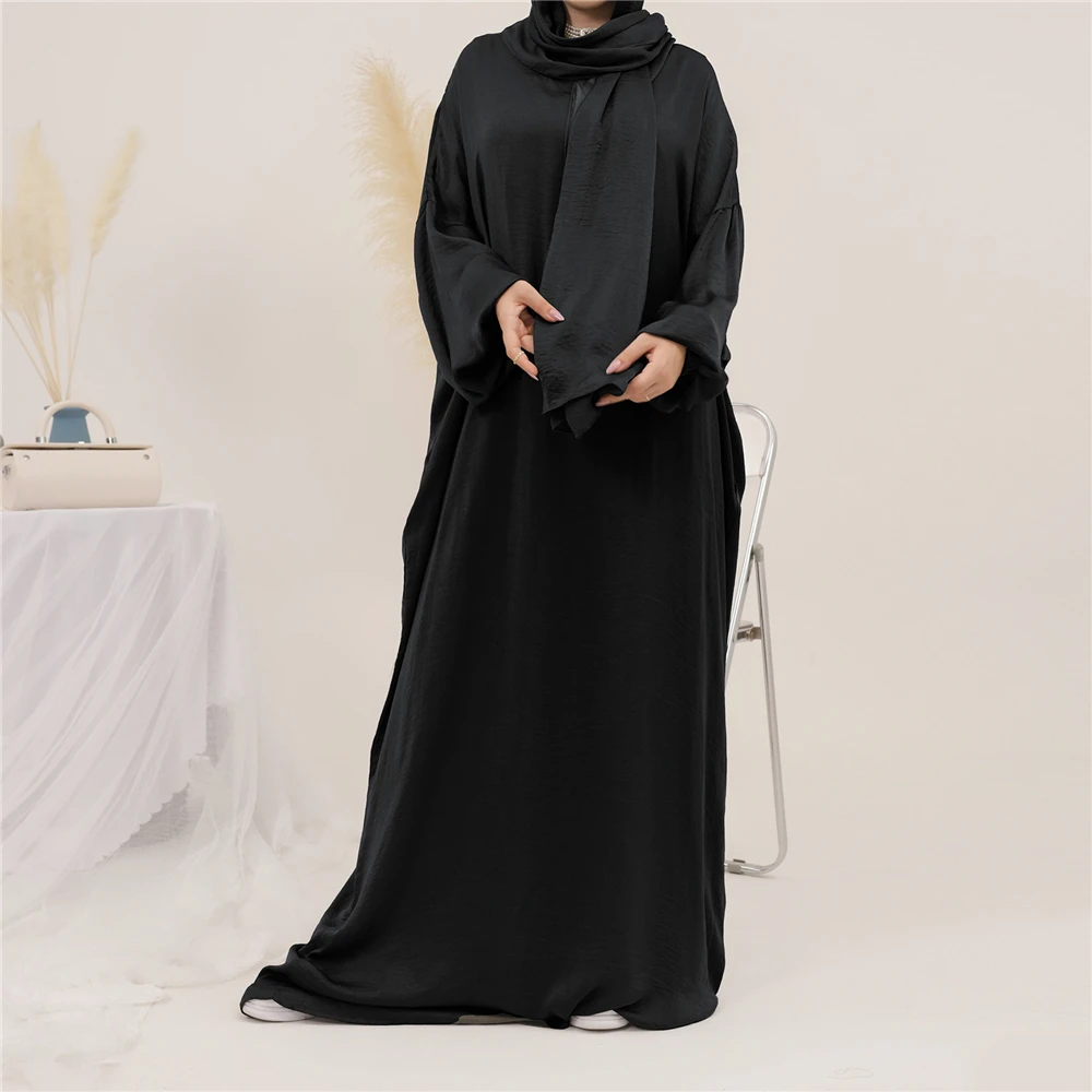 

Women Muslim Hijab Dress Eid Ramadan Dubai Abaya Turkey Kaftan Islam Clothing Robe Djellaba Prayer Garment Kebaya Jalabiya Gown