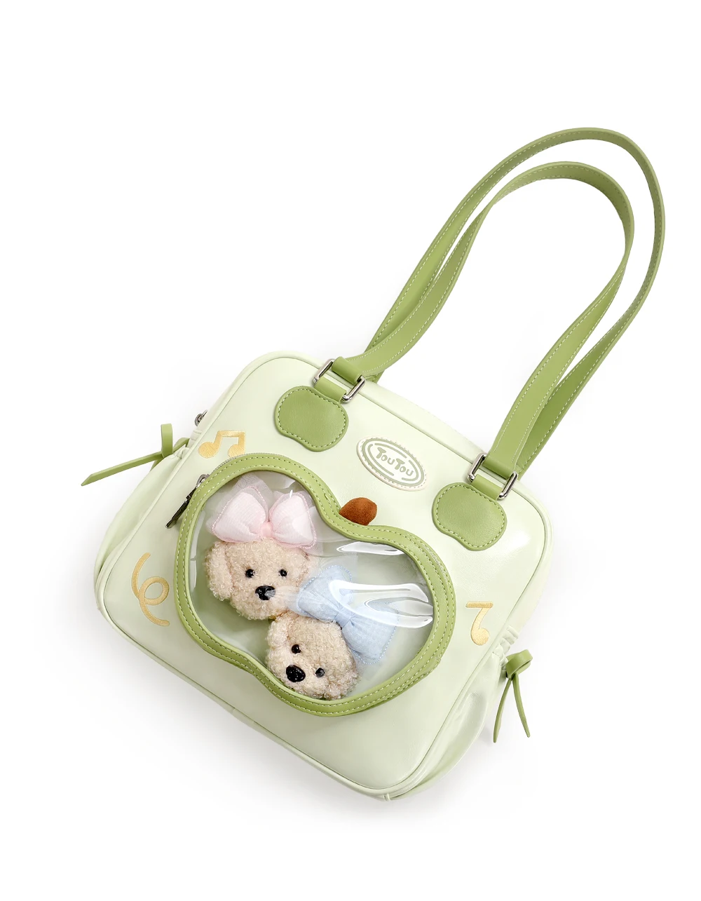 2025 New Apple Small Capacity Pain Bag Anime Japanese Style Girl Original Cute Doll Bag Daily Commute Casual Shoulder Bags