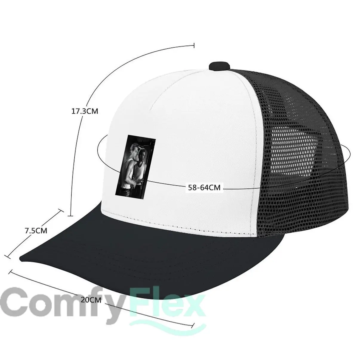 Austin butler in the mirror Design Mesh Baseball Cap Casual Hat Outdoor  For Womens Unisex Female