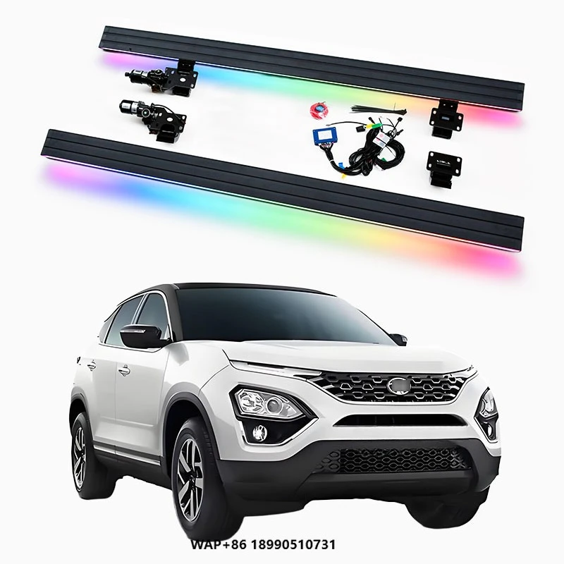 

Automatic Electric Power Neon LED Light Side Step Running Board for TATA HARRIER 2019+