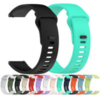 22mm Silicone Watch Straps For LEMFO K22 PRO K27 K37 C20 K56 PRO LEM56 DM50 C22 Smart Watch Band Bracelet Wristband Belt