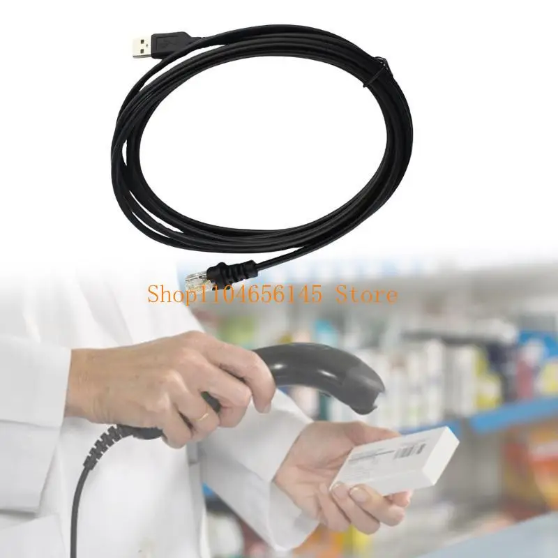 USB-Verbindungskabel 2 m für omnidirektionale Barcodescanner MS5145 MS9540 MS7120 MS9590 MS1690 – Detail 5