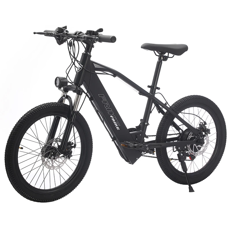 Factory Direct Sales FRIKE Electric Mountain Bike Kids Hot Sale Electric Mountain Bike for Kids Riding Light Mountain E-bike image 8