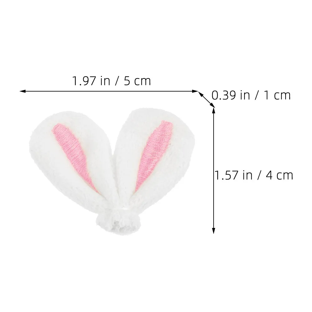 10 Pcs Bunny Pin Hair Accessories Clip Ears Clips for Cute Decor Animal Diy Decoration