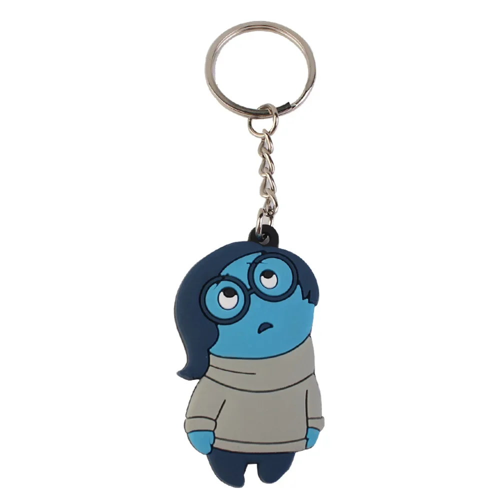 INSIDE OUT Acrylic cartoon key chains, decorations, school bags, pen cases, car keys, children\'s gifts