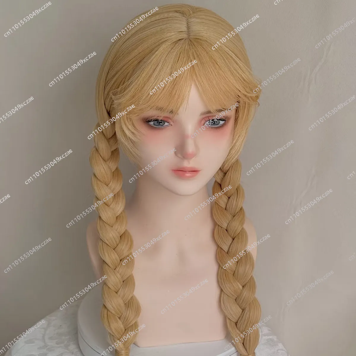 

Model head used to display wigs, makeup dummy head, hair trimming props, head mold jewelry, live female model head