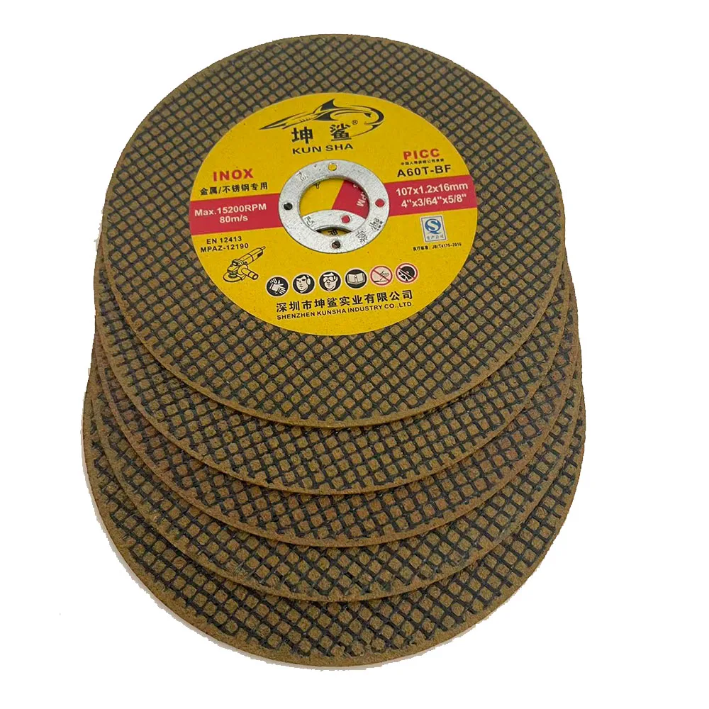 

105mm Cutting Disc, Grinding Wheel, Angle Grinder Sanding Saw Blade for Cutting Stainless Steel, Hand Grinding Wheel, Polishing