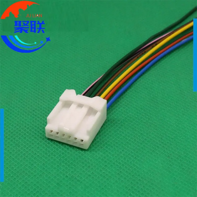 1Set 6Pin 6098-2303 6098-2218 90980-11986 Auto Wiring Harness Cable Electric Connector Plug With Pin Wires