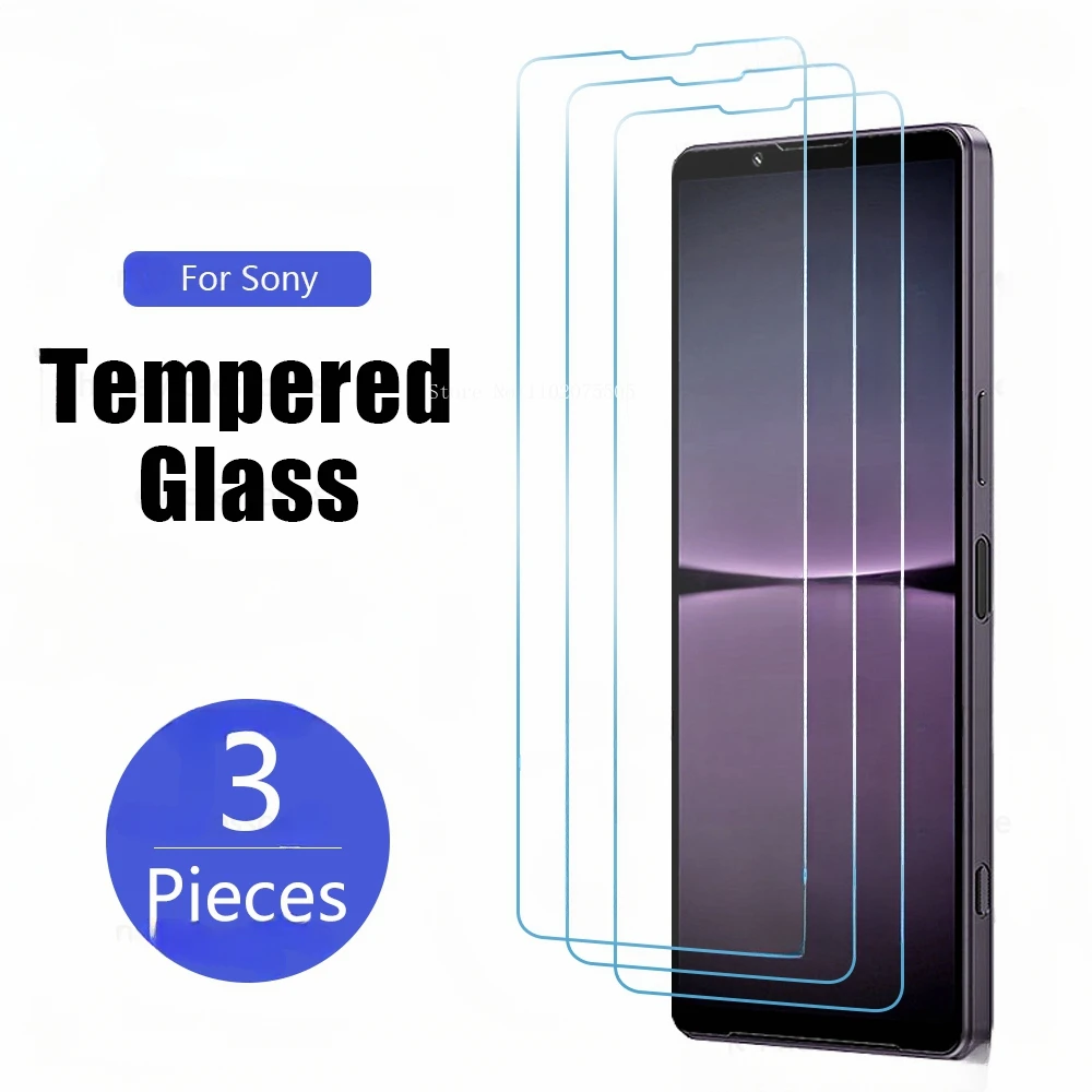 3 SZTUK Pełna osłona ekranu ze szkła hartowanego dla Sony Xperia 1 10 5 V Ochrona ekranu dla Sony XZ1 Compact Szybka wysyłka