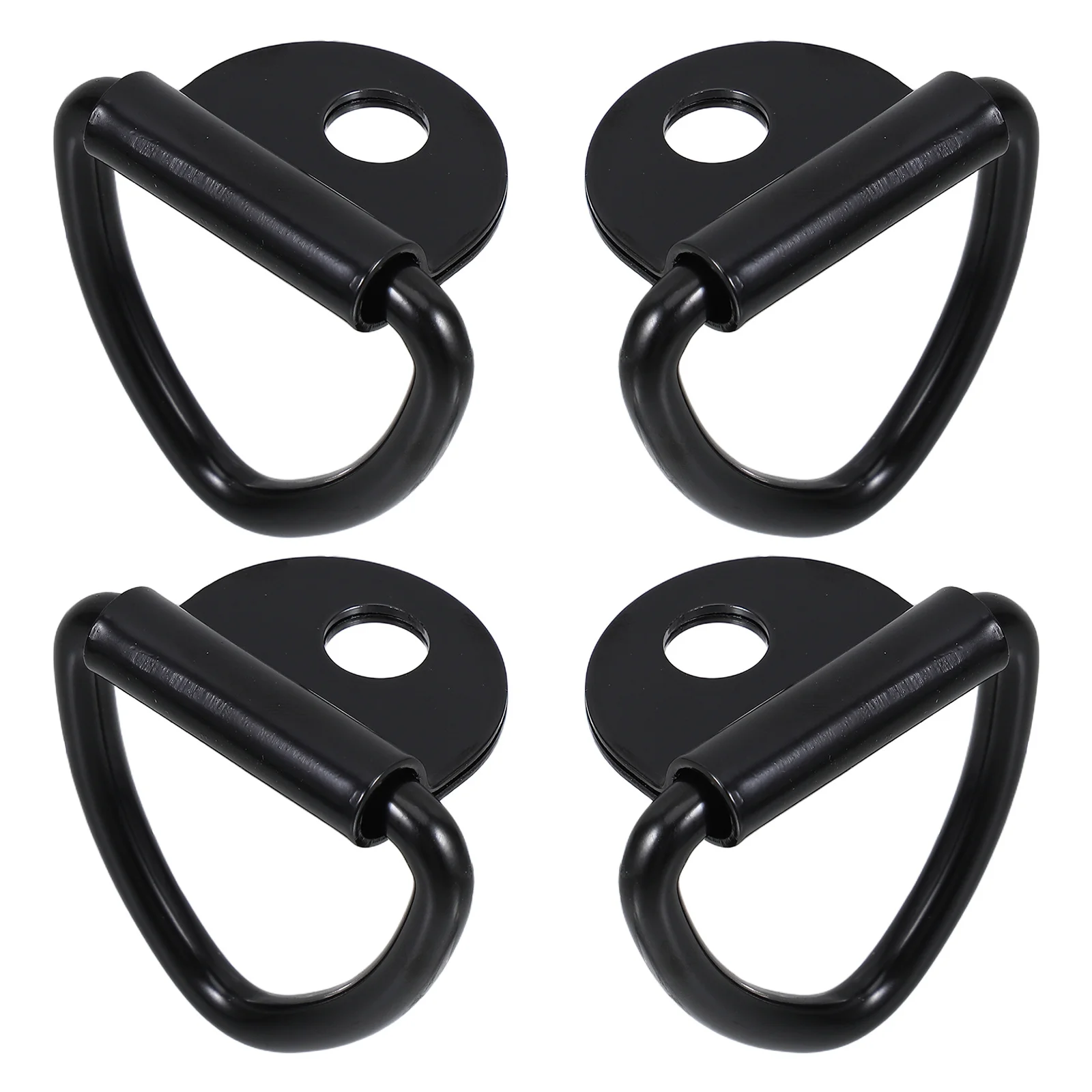 

4Pcs Fixed Truck Tie Down Hooks Carbon Steel Heavy Duty Cargo Anchors Trailer Van Utility Accessories Trailer Accessories