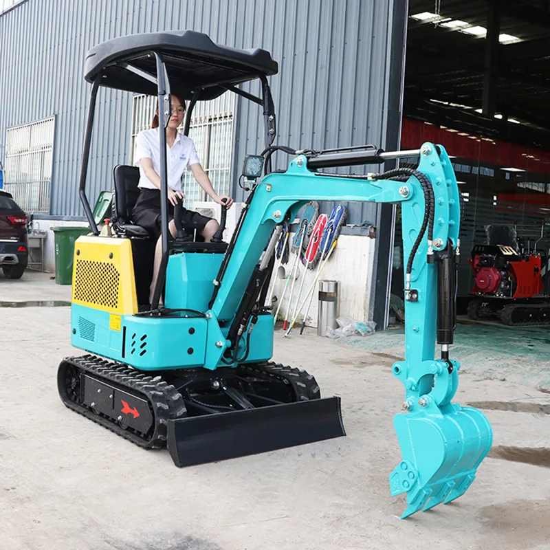 YG Automatischer Minibaggerpreise Philippinen Import Minibagger 1-Tonnen-Bagger
