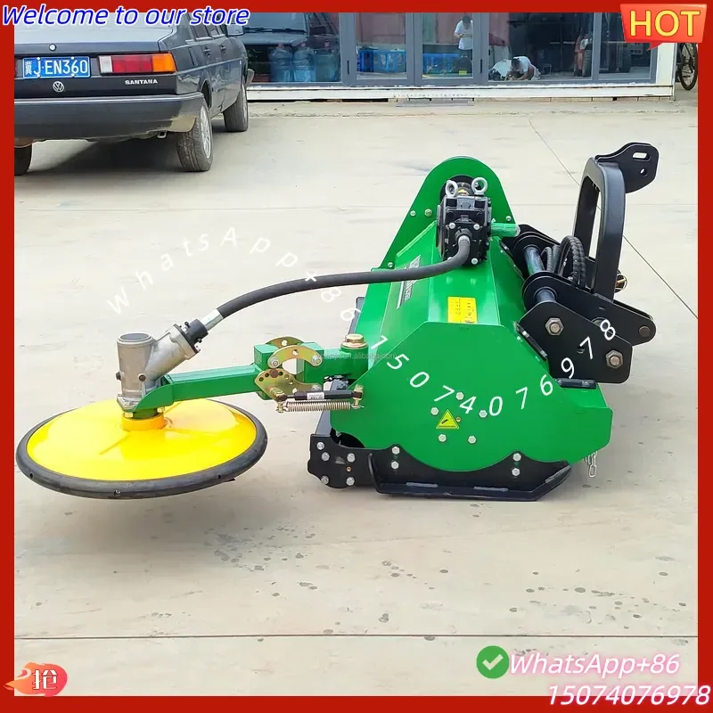 2026 Agricultural Tractor Special Obstacle Avoidance Mower Sturdy Tractor Mounted Grass Cutter Farm Tractor Flail Mower