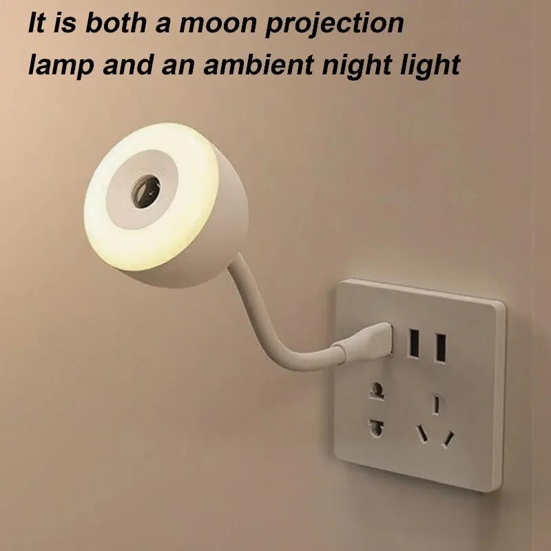 

Проектор ночного света с 3 режимами подсветки, пультом дистанционного управления, для декора дома, гостиной, вечеринок, USB, лампа-проектор «Луна»