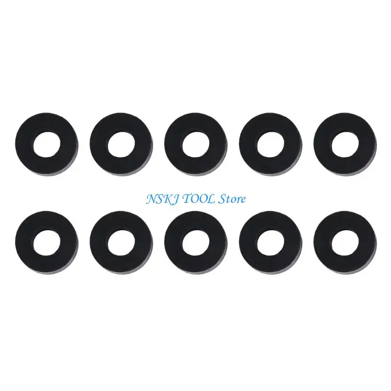 L8RC 10Pcs Rubber Vibration Damping Washer 25 mm Outer Diameter 10 mm Pack