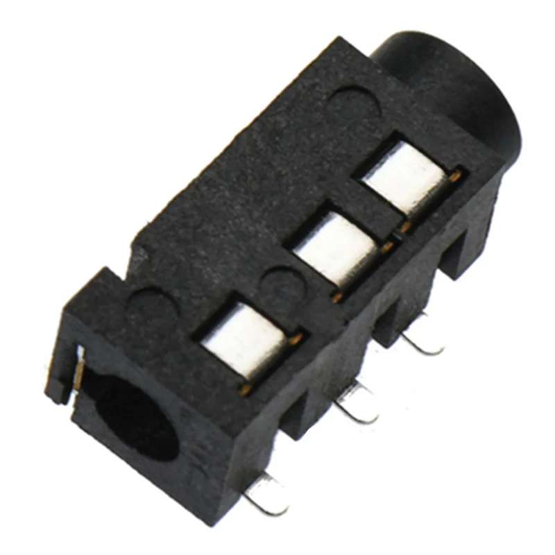 AB45 100 Stück 3,5 mm Kopfhörer-Audio-Buchse 3/4 Pins Audio-Schnittstelle DIP/SMD