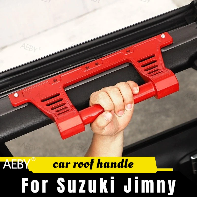 For Jeep Wrangler 2018-2025 passenger assist handle,Anti-roll bar gripper entry auxiliary aluminum,armrest,car interior