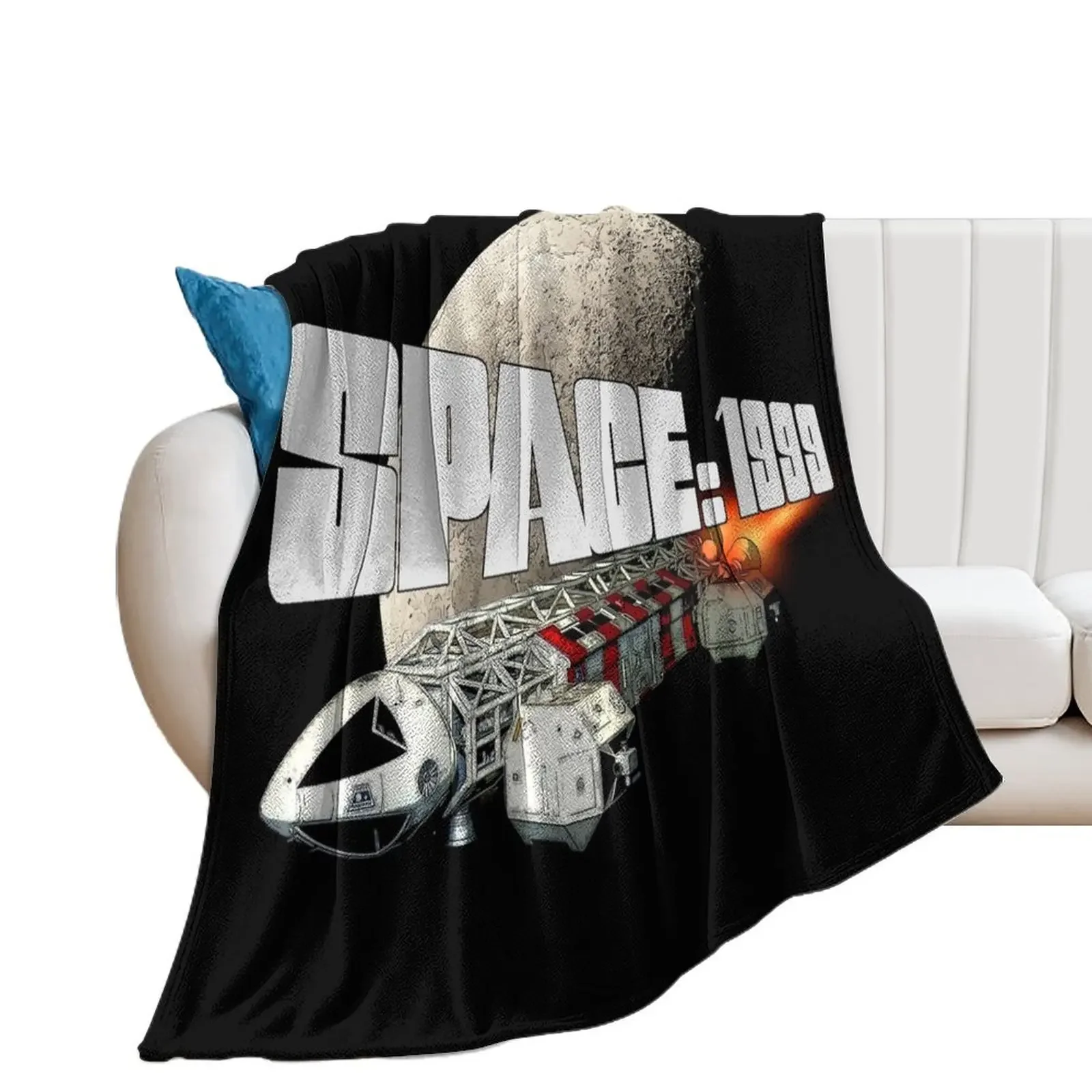 

SPACE 1999- Eagle Transporter Throw Blanket Large Retros Summer Blankets