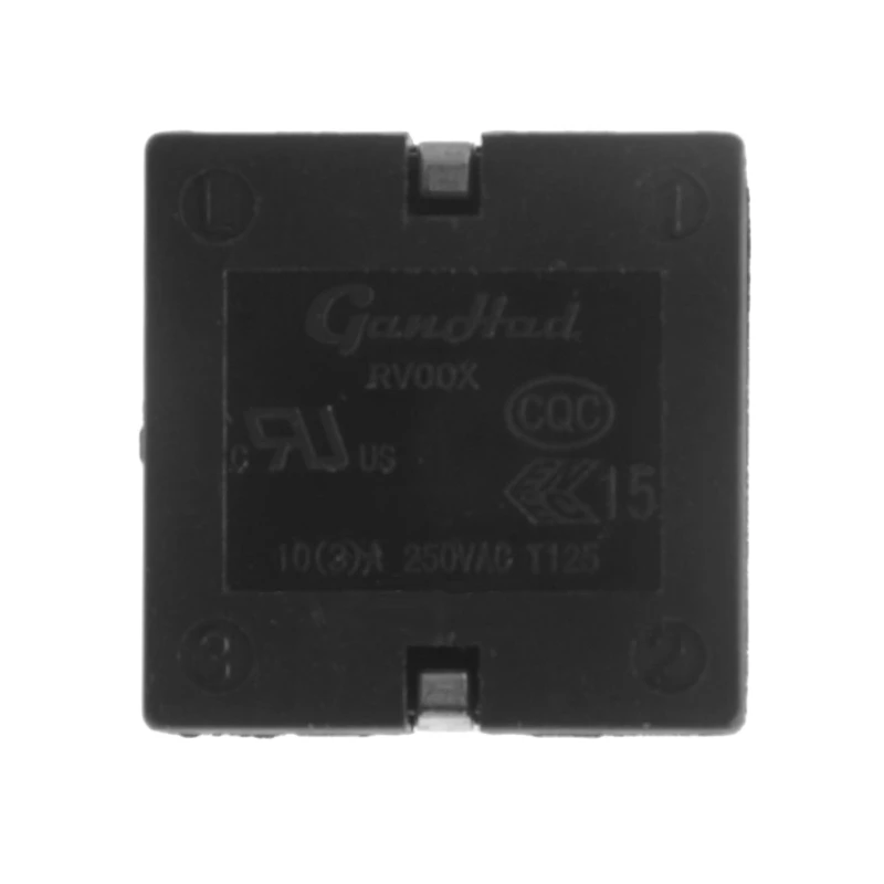 4-позиционный поворотный переключатель ВЫКЛ/Низкий/Средний/Высокий для тепловентилятора 1 шт.