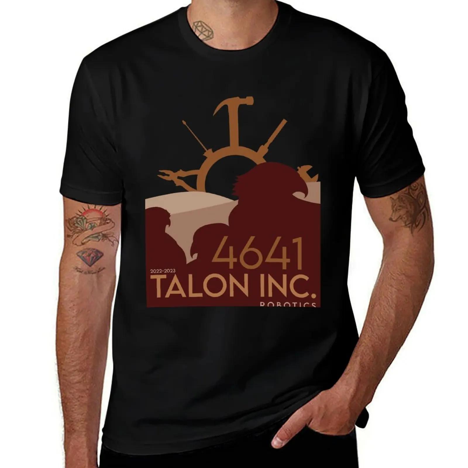 

Hawks in the Desert Sun - Talon INC. 2023 T-Shirt Breathable Travel T-Shirt