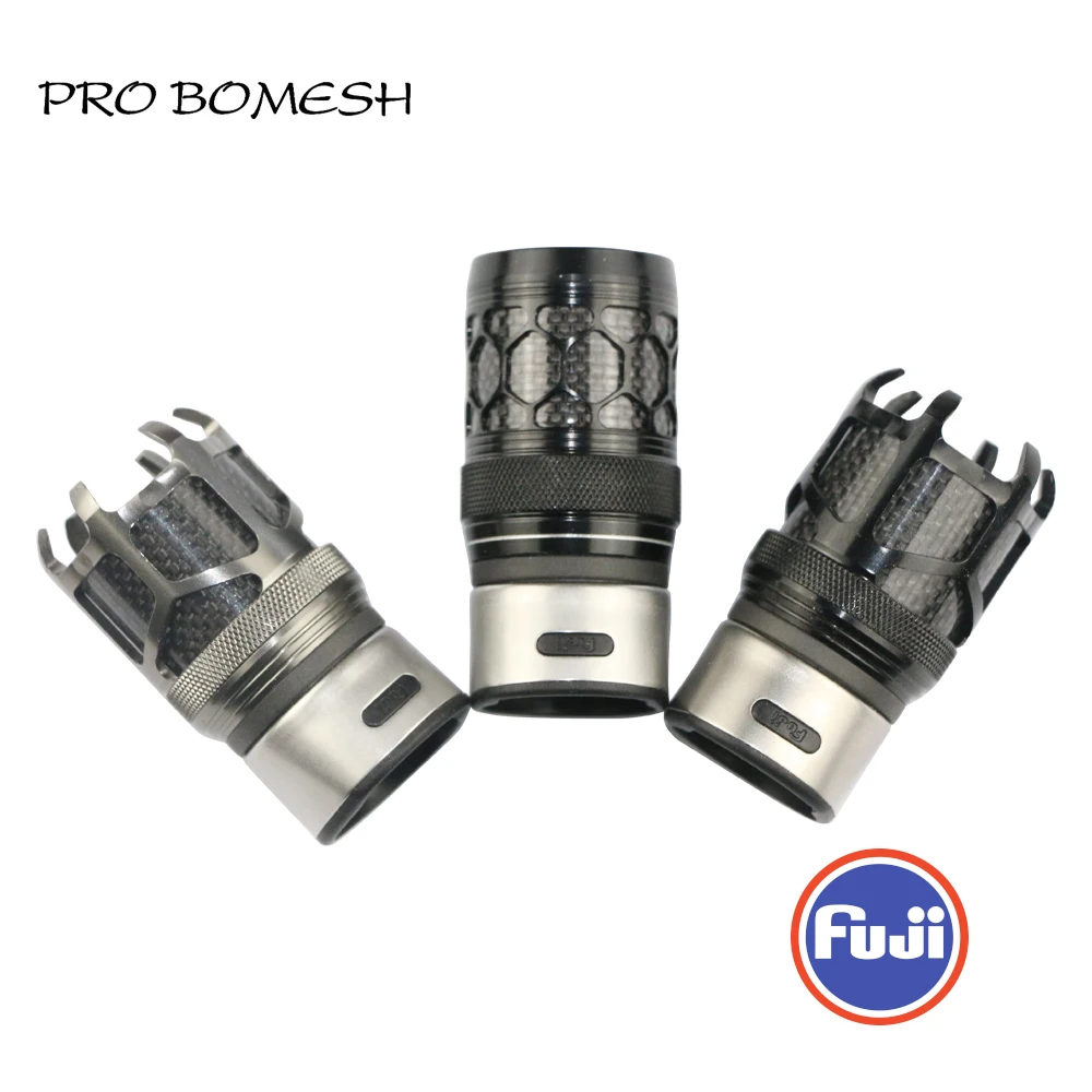 Pro Bomesh 1 zestaw Fuji KDPS16 Aluminiowa nakrętka blokująca Uchwyt kołowrotka wędkarskiego Dekoracyjna część wykończeniowa DIY Przynęta wędkarska Element Akcesorium