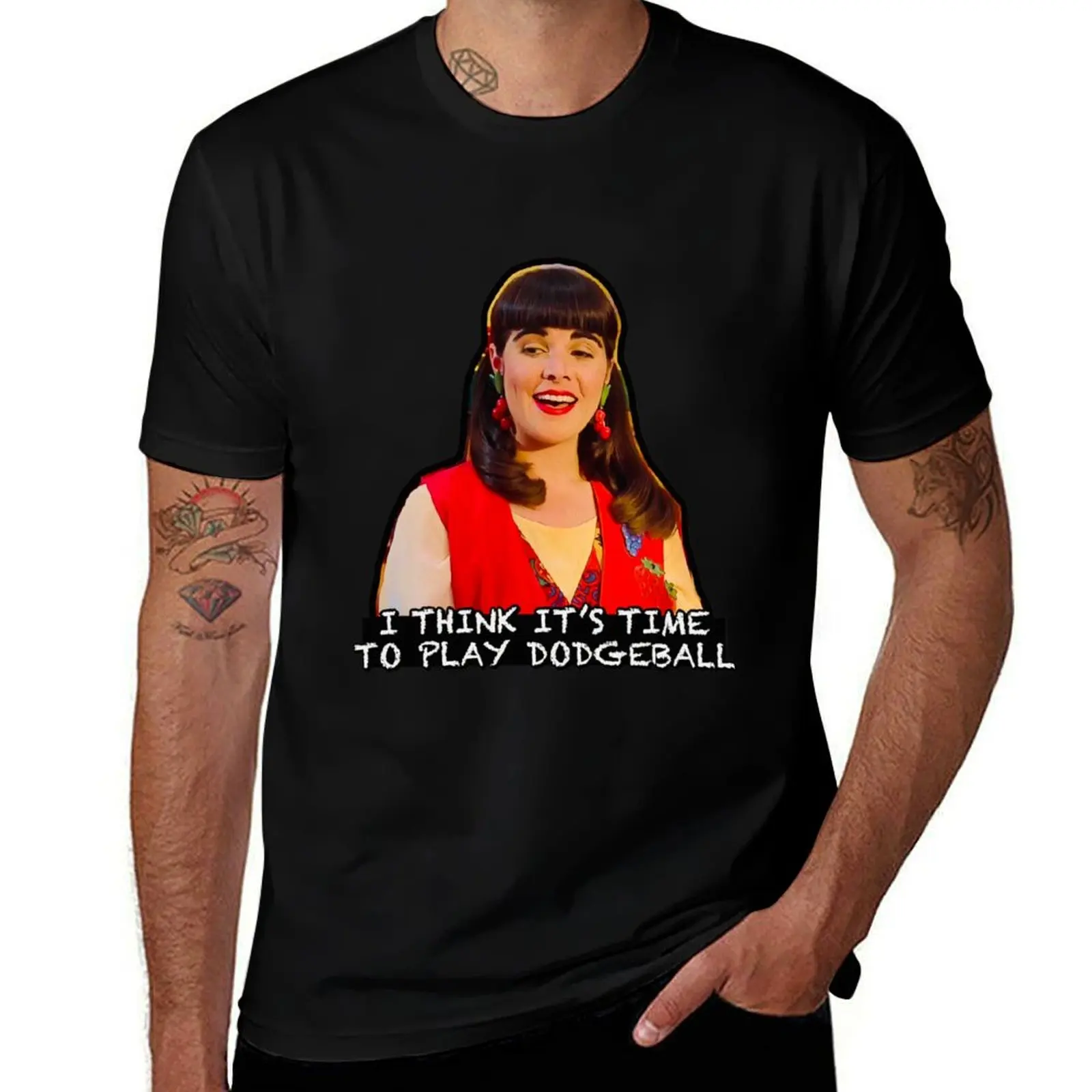 

I Think it’s Time to Play Dodgeball - Miss Lippy T-Shirt blue lock affliction shirts Luxury man sublime plus size men clothing