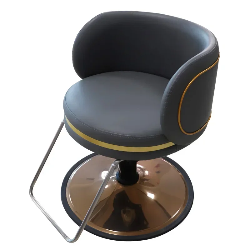 A  Special lifting rotating pulley barber shop round stool