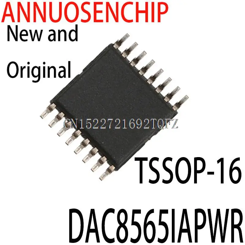 2PCS New and Original  DAC8565 8565  TSSOP-16  DAC8565IAPWR