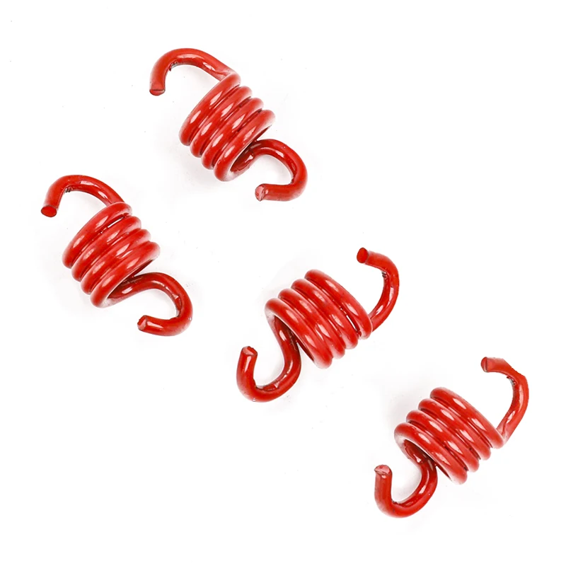 4 Pcs Red Clutch Spring 2 Stroke 43-49cc Clutch Centrifugal for Racing Heavy Duty Engine Pocket Dirt Bike ATV Quad