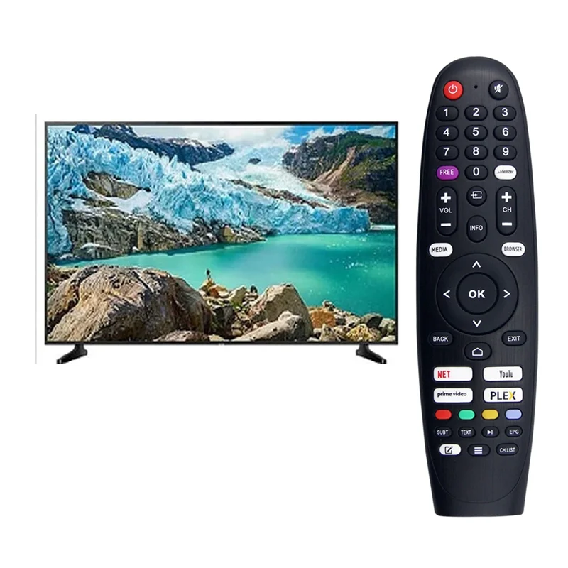 Ganti Remote Control 50U39500 untuk Remote Control JTC 50U39500-BTFL