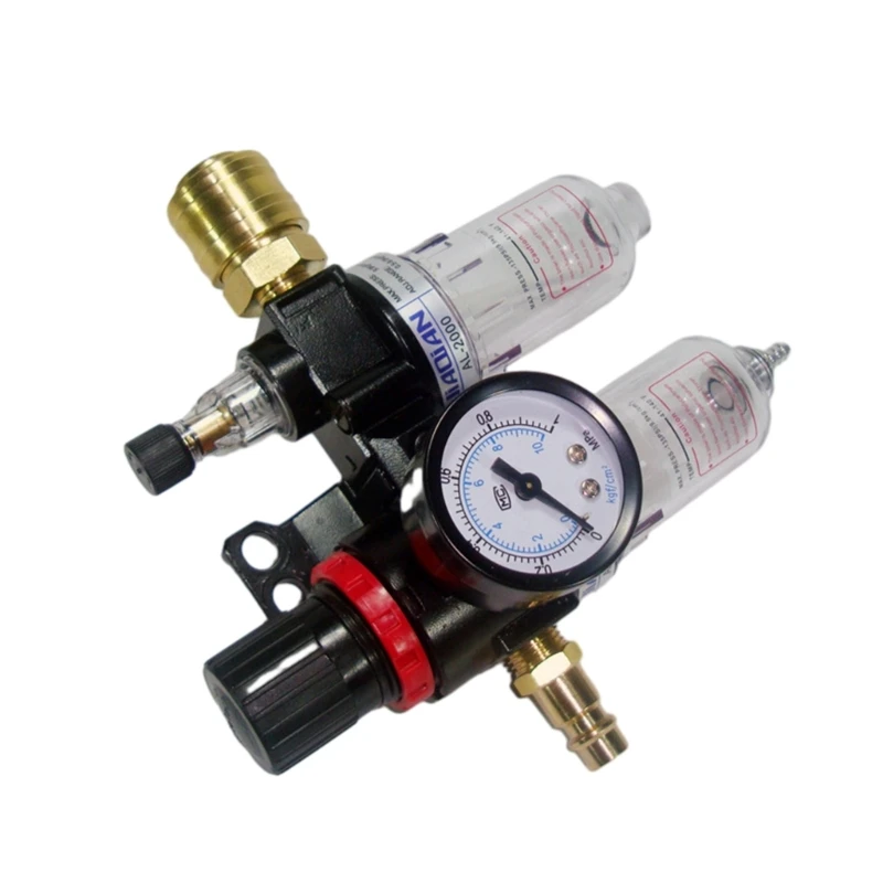 PT1/4 Filter WaterOil Separator Maintenance Unit Compressed AirRegulator for Compressed Air Compressor Compressor TOP ones