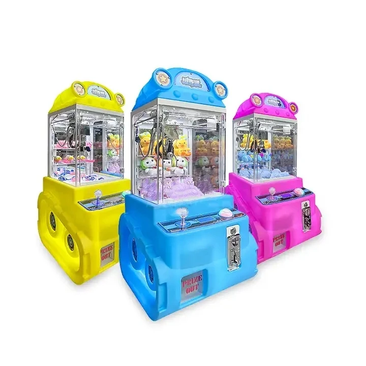 Doll Machine Coin Operated Game Machines Mini Plush Toy Claw Crane Machine