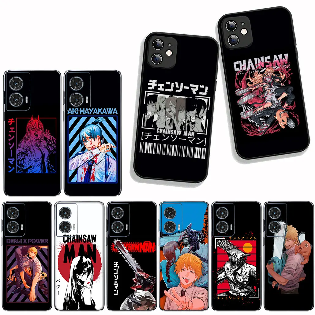 حافظة لهاتف سامسونج جالاكسي A55 A56 A25 A36 A54 S8 S9 S21 S20 FE A53 A13 A12 A14 A71 A51 تاتسوكي فوجيموتو ماكيما بالمنشار رجل جير #4