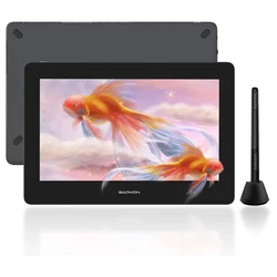 GAOMON M1230 12’’ Digital Graphics Tablet for Painting/Writing with 8192 Levels Pen & 13 Multimedia Keys, Support Android OS