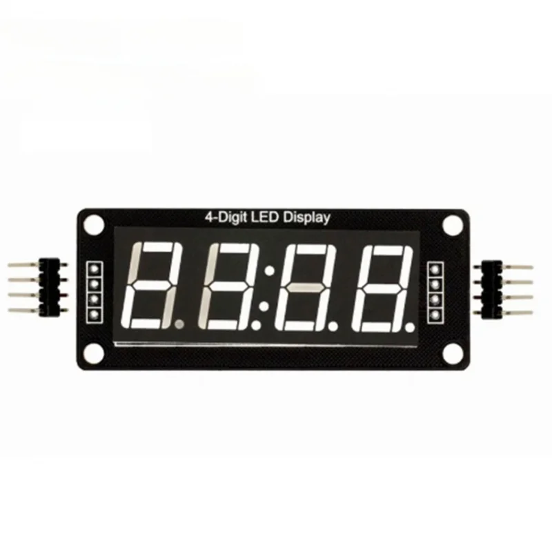 Modul Jam Digital Tujuh Segmen Empat Digit TM1637 0.56 Dengan fungsi jam Tampilan Digital