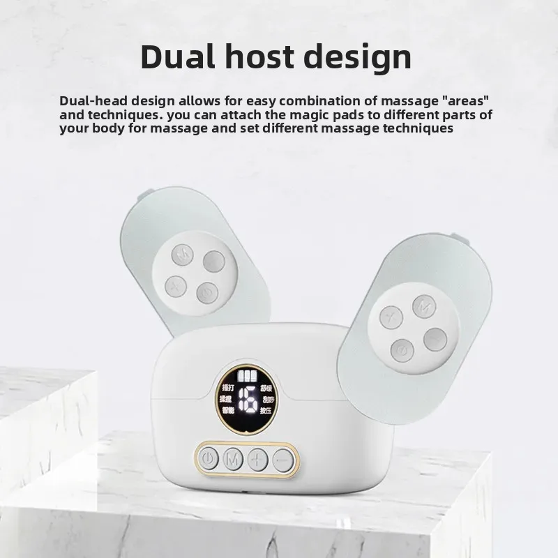 Mini Portable Cervical Massager for Neck and Shoulder Pain Relief Low Frequency Pulse Smart Electric Neck Massager