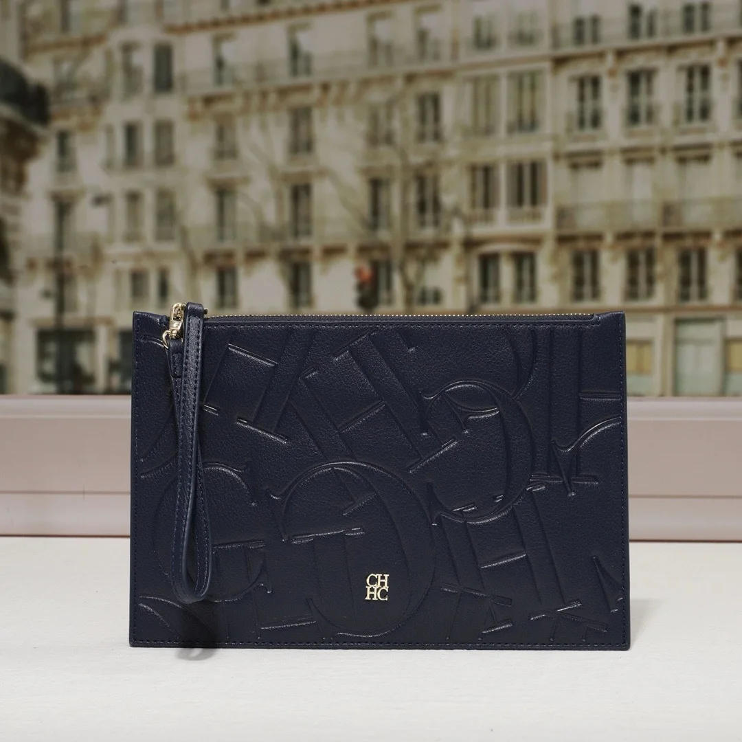 CH ​2025 Ultra Thin Phone Wallet, Large Capacity Zipper Pouch, Slim Card Holder for iPhone/Samsung, RFID Blocking & Portable​