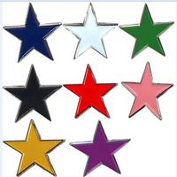 Star Lapel Pin Badge Pin 8 Colors for You Choose