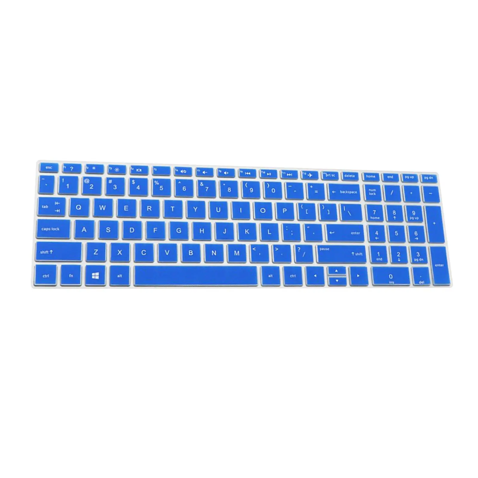 Durable Silicone Keyboard Skin Dust Proof Cover for HP 15.6 Inch Laptop Desktop Work and Study