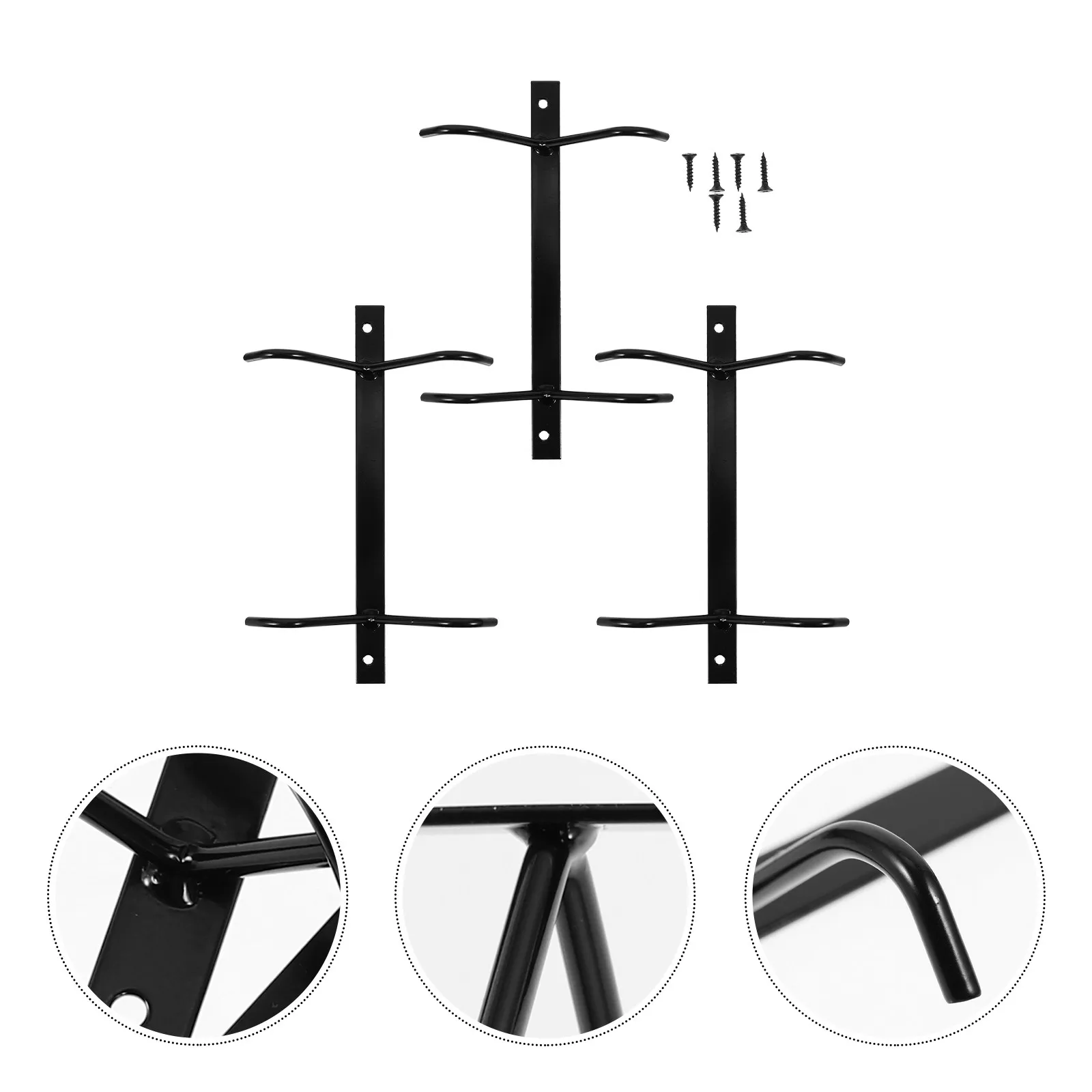 

3Sets Mug Hooks Kitchenware Holders Under Cabinet Coffee Cup Drying Hooks Household Kitchen Utility Hangers Kitchen Spoon