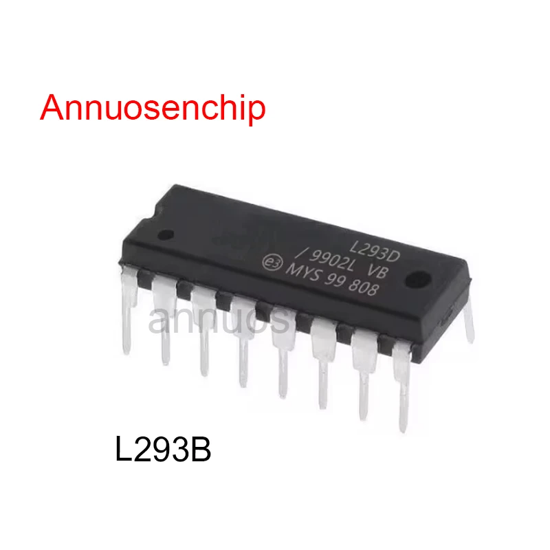 5PCS New and Original DIP-16 L293 293B L293B