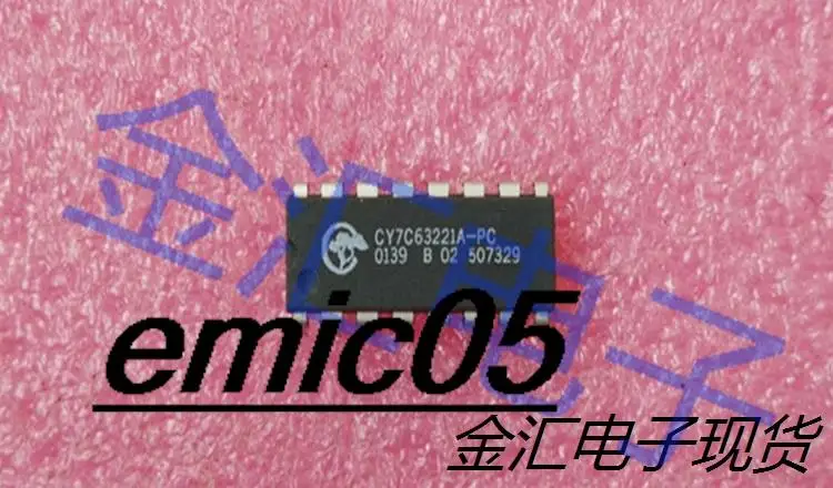 

10pieces Original stock CY7C63221A-PC 16.DIP16