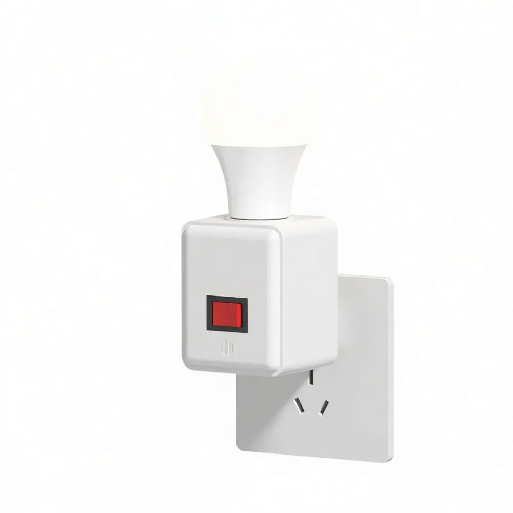 E27 Radar Sensor Light Holder Auto Motion Detection Lamp Socket Smart Intelligent Night Lighting For Home Corridors Stairs