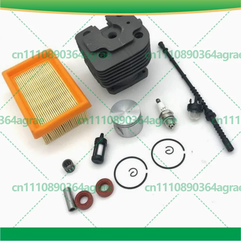 42mm Cylinder Piston Kit 4128 020 1211 For Stihl FS450 Trimmer, Air Fuel Filter Fuel Hose Oil Seal Garden Power Tool Accessories