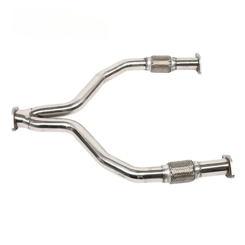 High quality Exhaust Downpipe Stainless Steel For 08-14 Nissan 370Z Z34 Infiniti G37 V36 VQ37VHR Racing X/Y-PIPE